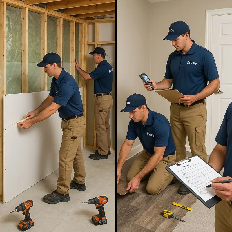 Repairs and Reconstruction process in Northcrest, TX